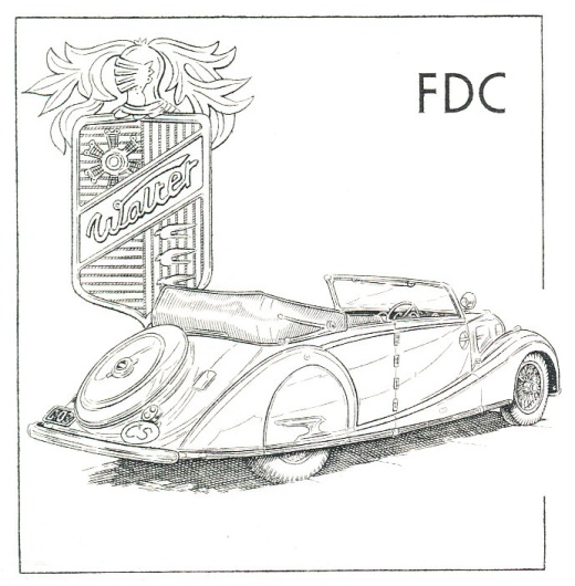 Historické dopravní prostředky - automobil Walter 6B, 1935 Historické dopravní prostředky - automobil Walter 6B, 1935