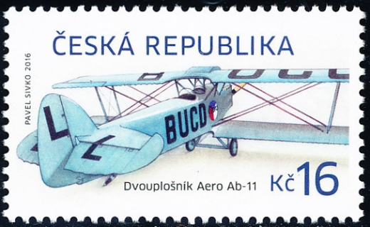 Historické dopravní prostředky: dvouplošník Aero Ab-11 Historické dopravní prostředky: dvouplošník Aero Ab-11
