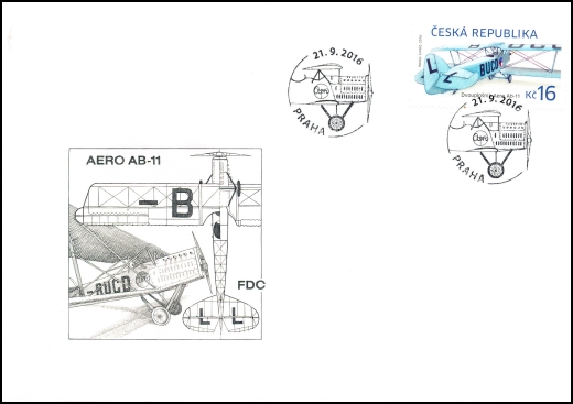 Historické dopravní prostředky: dvouplošník Aero Ab-11 Historické dopravní prostředky: dvouplošník Aero Ab-11