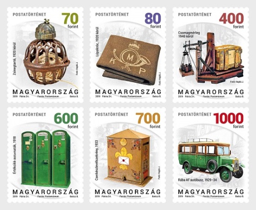Historie maďarské pošty 3