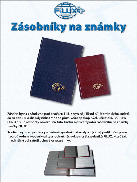 Historie zásobníků značky FILUX Historie zásobníků značky FILUX