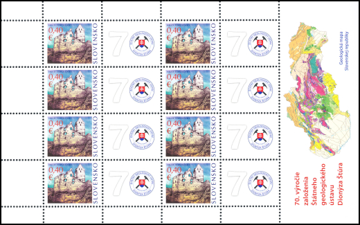  Hrad Topoľčany - Známka s personalizovaným kupónom