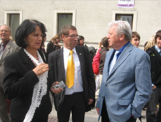 Inaugurácia poštovej známky M. M. Hodža v Liptovskom Mikuláši Inaugurácia poštovej známky M. M. Hodža v Liptovskom Mikuláši