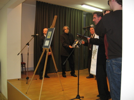 Inaugurácia poštovej známky v Boldogu Inaugurácia poštovej známky v Boldogu
