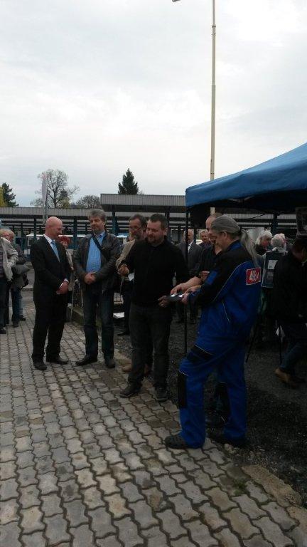Inaugurácia poštových známok lokomotív Albatros a Ušatá Inaugurácia poštových známok lokomotív Albatros a Ušatá