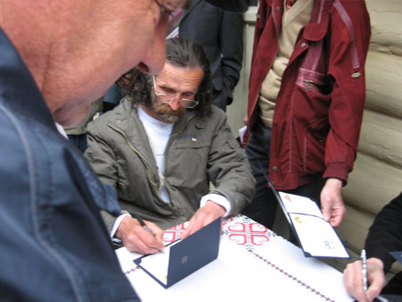 Inaugurácia vo Vlkolínci Inaugurácia vo Vlkolínci
