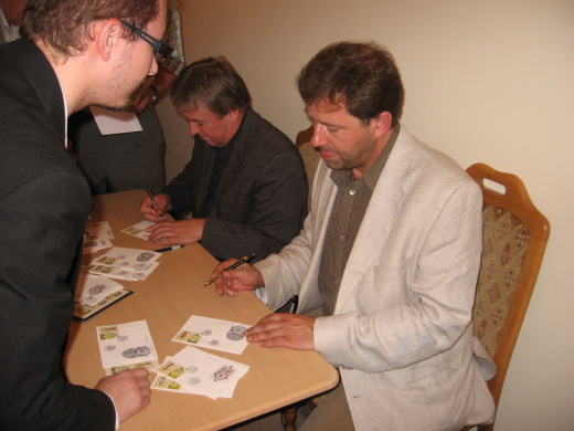 Inaugurácia známok sv. Gorazd a sv. Kliment Inaugurácia známok sv. Gorazd a sv. Kliment