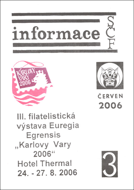 Informace SČF 3/2006 Informace SČF 3/2006