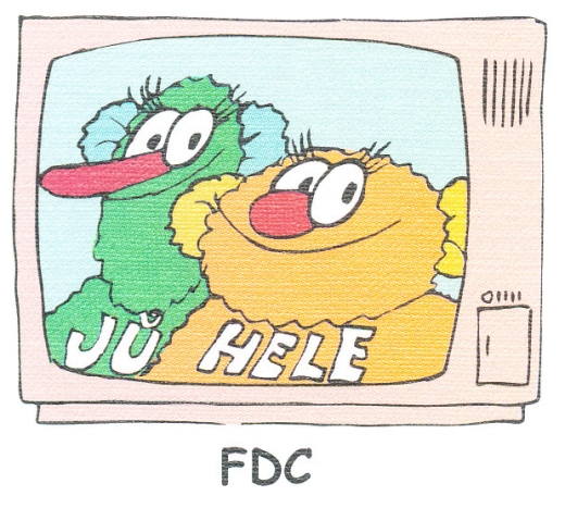 Jů a Hele - známkový sešitek Jů a Hele - známkový sešitek