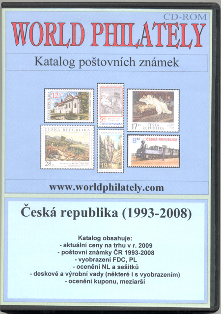 Katalog poštovních známek - Česká republika (1993-2008) - World Philately 2009 - NOVINKA! Katalog poštovních známek - Česká republika (1993-2008) - World Philately 2009 - NOVINKA!