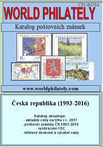 Katalog poštovních známek - Česká republika (1993-2016) - World Philately 2017 - NOVINKA! Katalog poštovních známek - Česká republika (1993-2016) - World Philately 2017 - NOVINKA!