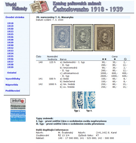 Katalog poštovních známek - Československo (1918-1939) - World Philately 2009 - NOVINKA! Katalog poštovních známek - Československo (1918-1939) - World Philately 2009 - NOVINKA!