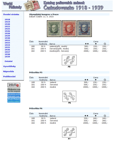 Katalog poštovních známek - Československo (1918-1939) - World Philately 2009 - NOVINKA! Katalog poštovních známek - Československo (1918-1939) - World Philately 2009 - NOVINKA!