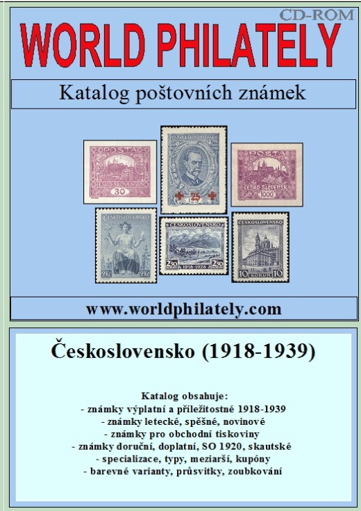 Katalog poštovních známek - Československo (1918-1939) - World Philately 2016 Katalog poštovních známek - Československo (1918-1939) - World Philately 2016