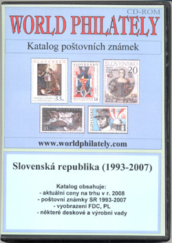 Katalog poštovních známek - Slovenská republika (1993-2007) - World Philately 2008 - NOVINKA!