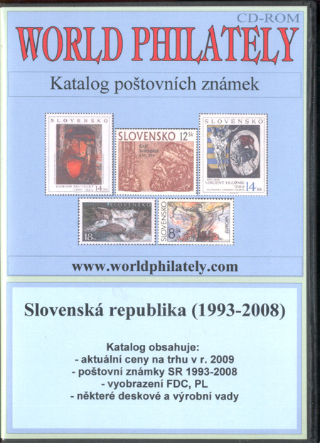 Katalog poštovních známek - Slovenská republika (1993-2008) - World Philately 2009 - NOVINKA!