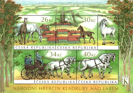 Krajiny pro chov a výcvik ceremoniálních kočárových koní v Kladrubech nad Labem