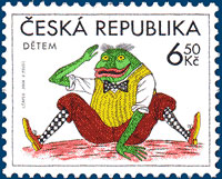 Krása českých známek věnovaných dětem Krása českých známek věnovaných dětem