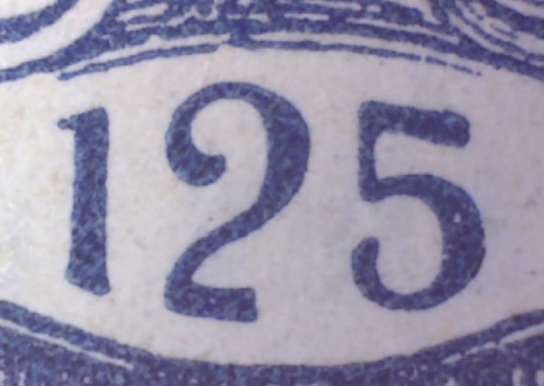 Krátka priečka hodnoty 125 h TGM 1920
