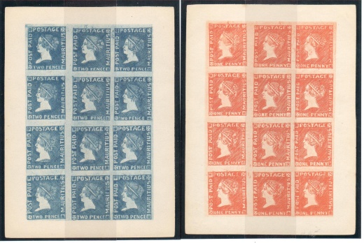 Mauritius - Sherwinovo vydání 1859 Mauritius - Sherwinovo vydání 1859