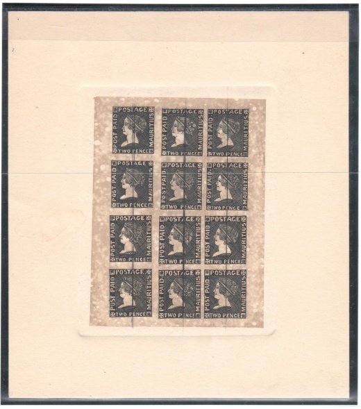 Mauritius - Sherwinovo vydání 1859 Mauritius - Sherwinovo vydání 1859