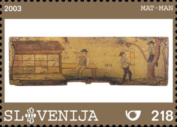 Motív včiel a včelárstva na poštových známkach IX. Motív včiel a včelárstva na poštových známkach IX.