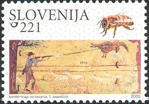 Motív včiel a včelárstva na poštových známkach IX. Motív včiel a včelárstva na poštových známkach IX.
