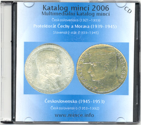 Multimediální katalog mincí na CD-ROMu Multimediální katalog mincí na CD-ROMu