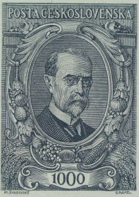 Návrh predlohy TGM 1920 alebo príbeh známky a vavrínovej vetvičky Návrh predlohy TGM 1920 alebo príbeh známky a vavrínovej vetvičky