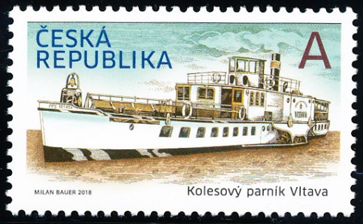 Něco navíc k nové české známce - Parník Vltava Něco navíc k nové české známce - Parník Vltava
