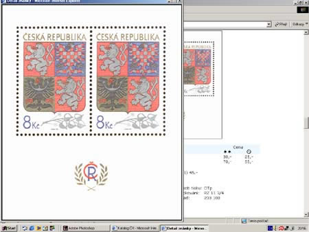 Několik obrázků z připravovaného katalogu World Philately 2004 ČR Několik obrázků z připravovaného katalogu World Philately 2004 ČR