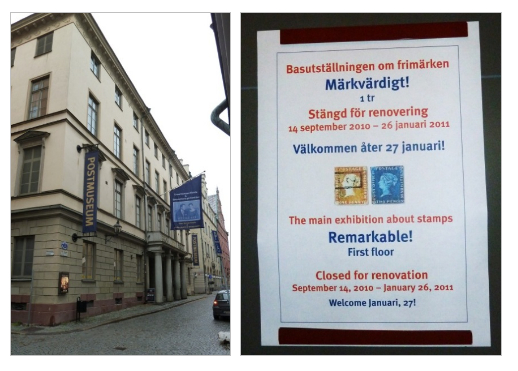 Nezdařená návštěva poštovního muzea? Nezdařená návštěva poštovního muzea?