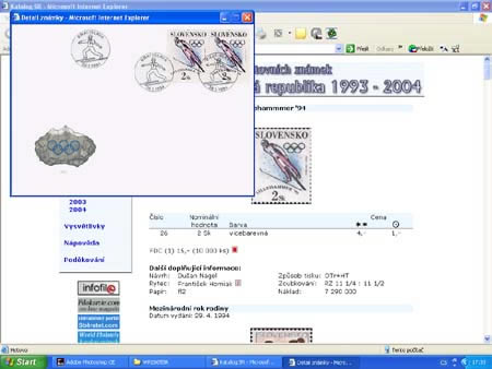 Novinka: CD-ROM World Philately 2005 - Slovenská republika (1993-2004) Novinka: CD-ROM World Philately 2005 - Slovenská republika (1993-2004)