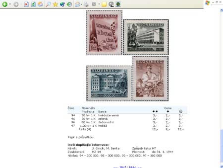 Novinka: CD-ROM World Philately 2005 – Slovenský stát (1939-1945) Novinka: CD-ROM World Philately 2005 – Slovenský stát (1939-1945)