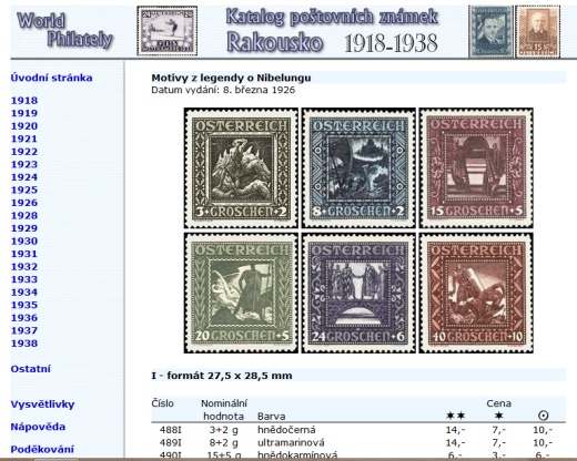 Novinka - CD-ROM World Philately 2016 – Rakousko (1918-1938) Novinka - CD-ROM World Philately 2016 – Rakousko (1918-1938)