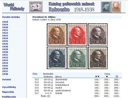 Novinka - CD-ROM World Philately 2016 – Rakousko (1918-1938) Novinka - CD-ROM World Philately 2016 – Rakousko (1918-1938)