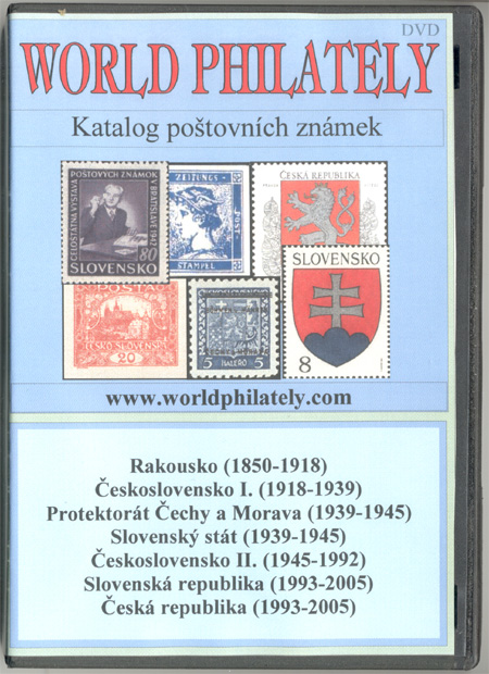 Novinka: DVD katalog poštovních známek World Philately 2007 - 7 zn. zemí Novinka: DVD katalog poštovních známek World Philately 2007 - 7 zn. zemí