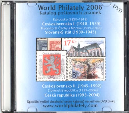 Novinka: DVD World Philately 2006 - 7 zn. zemí Novinka: DVD World Philately 2006 - 7 zn. zemí