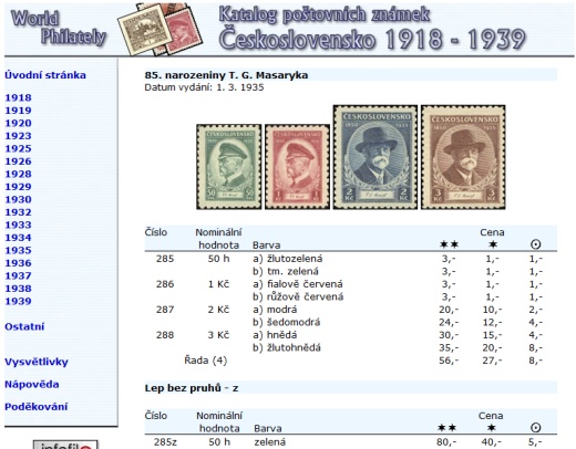 NOVINKA - Katalog poštovních známek - Československo (1918-1939) - World Philately 2016 NOVINKA - Katalog poštovních známek - Československo (1918-1939) - World Philately 2016