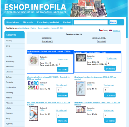 Novinky ČR za nominální hodnotu - eshop.infofila.cz Novinky ČR za nominální hodnotu - eshop.infofila.cz