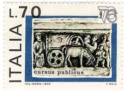 Obrázky z dějin poštovnictví VI. – Římský cursus publicus