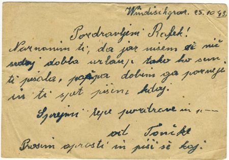 Poštovní historie aneb jedna celistvost z roku 1943 Poštovní historie aneb jedna celistvost z roku 1943