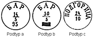 Poštovní historie Černé Hory V. Poštovní historie Černé Hory V.
