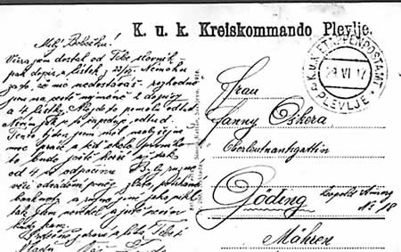 Poštovní historie Černé Hory XII. Poštovní historie Černé Hory XII.