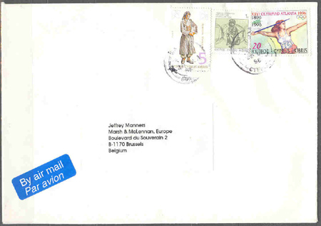 Poštovní historie Kypru