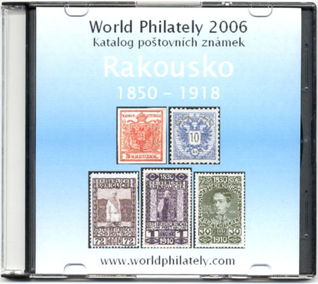 Právě vychází: CD-ROM World Philately 2006 – Rakousko (1850-1918) Právě vychází: CD-ROM World Philately 2006 – Rakousko (1850-1918)