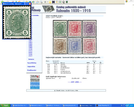 Právě vychází: CD-ROM World Philately 2006 – Rakousko (1850-1918) Právě vychází: CD-ROM World Philately 2006 – Rakousko (1850-1918)