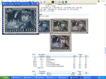 Právě vychází: CD-ROM World Philately 2006 – Slovenský stát (1939-1945) Právě vychází: CD-ROM World Philately 2006 – Slovenský stát (1939-1945)