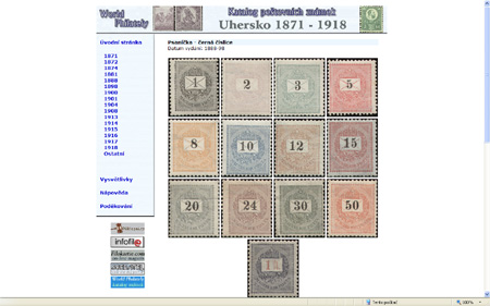 Právě vychází: CD-ROM World Philately 2008 – Uhersko (1871-1918) Právě vychází: CD-ROM World Philately 2008 – Uhersko (1871-1918)
