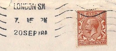 První světová válka zapříčinila konec 1-pennyového vnitrostátního poštovného ve Velké Británii První světová válka zapříčinila konec 1-pennyového vnitrostátního poštovného ve Velké Británii